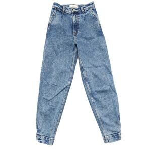 Abercrombie & Fitch Ultra High Rise Tapered Hem Jeans Size 24